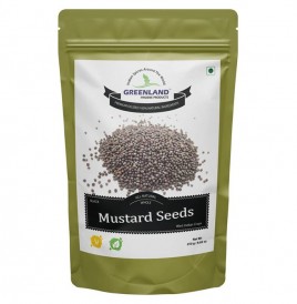 Greenland Black Whole Mustard Seeds   Pack  250 grams
